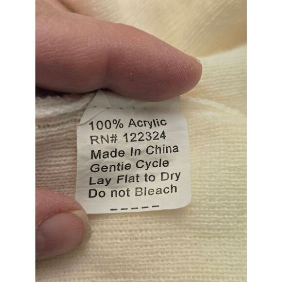 Sierra Accessory 2 Pcs Women's Size Small/Medium Black & Ivory Dickies - Picture 12 of 13